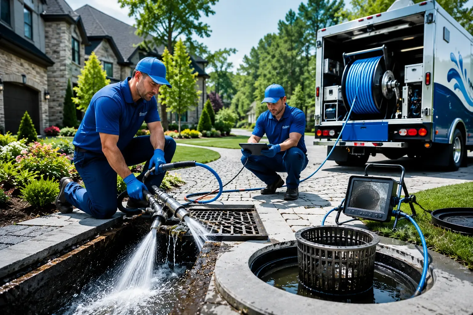 Local outdoor drain cleaning professionals in Kalamazoo, MI