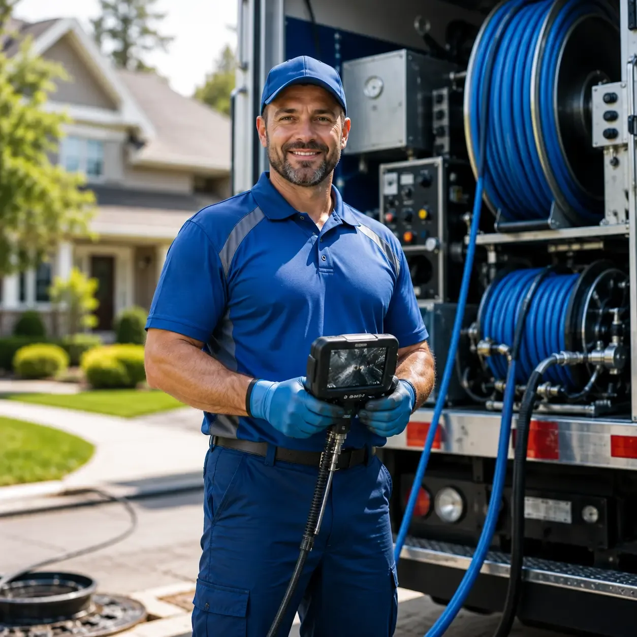 Local outdoor drain cleaning specialists in Kalamazoo, MI